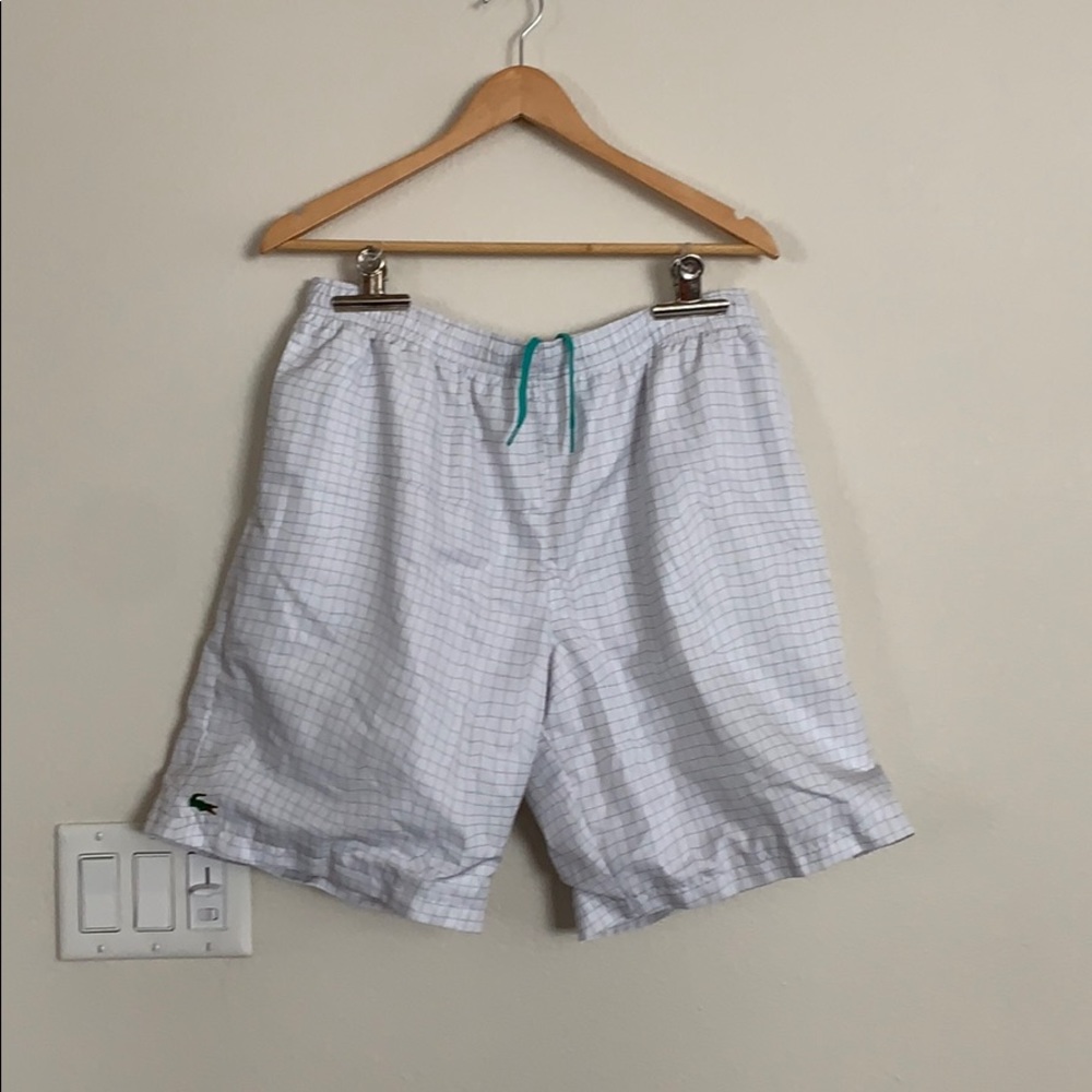 Lacoste Sport White Shorts Never Worn